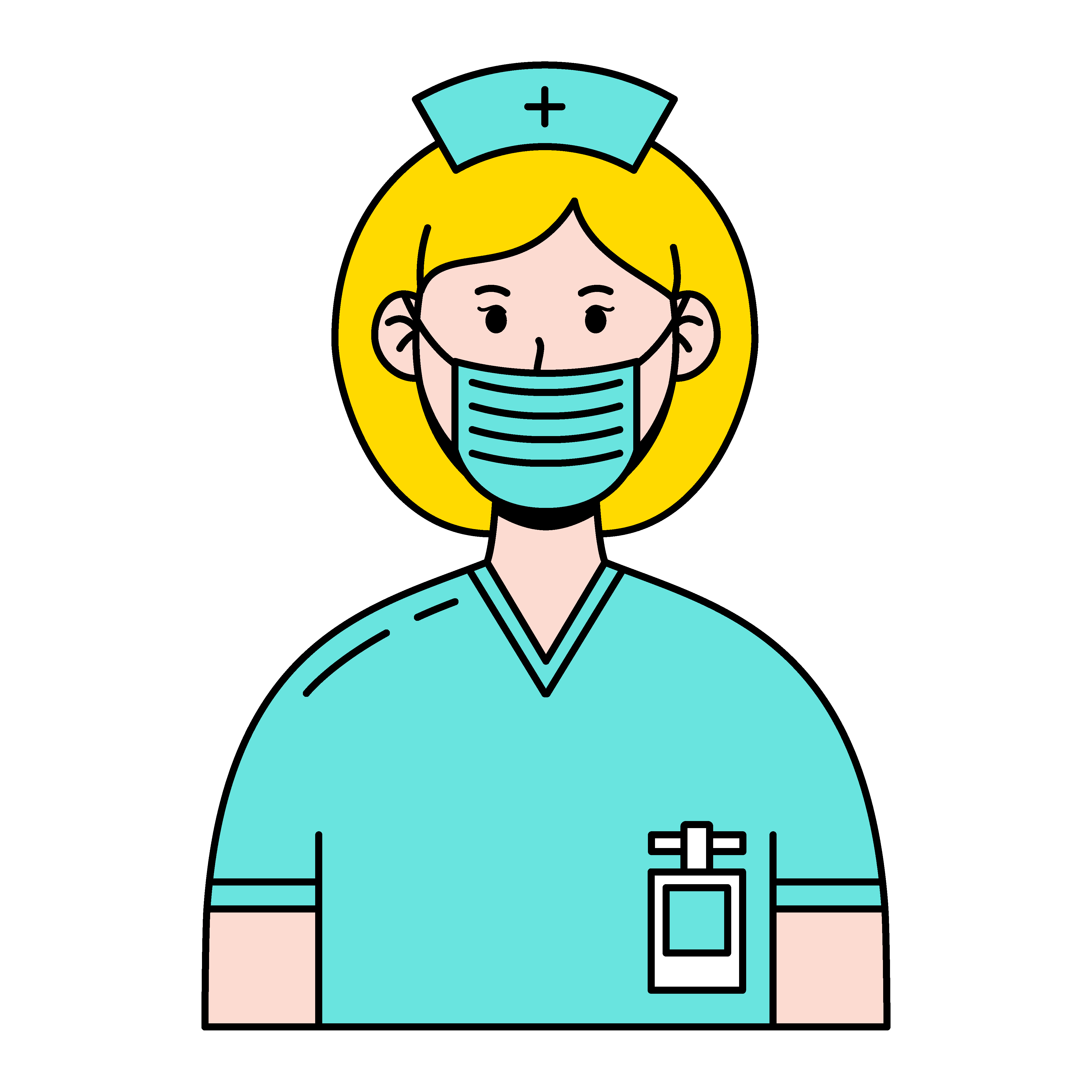 二次元 卡通 Q版萝莉 护士 护士装 护工 小姐姐 白衣天使-cg模型免费下载-CG99